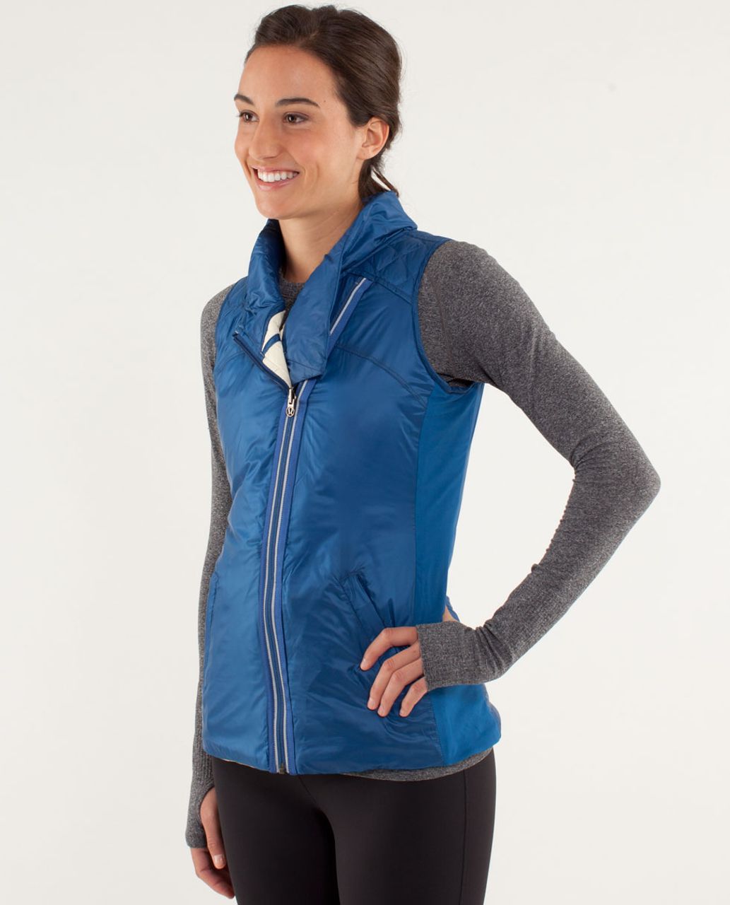 Lululemon What The Fluff Vest - Limitless Blue