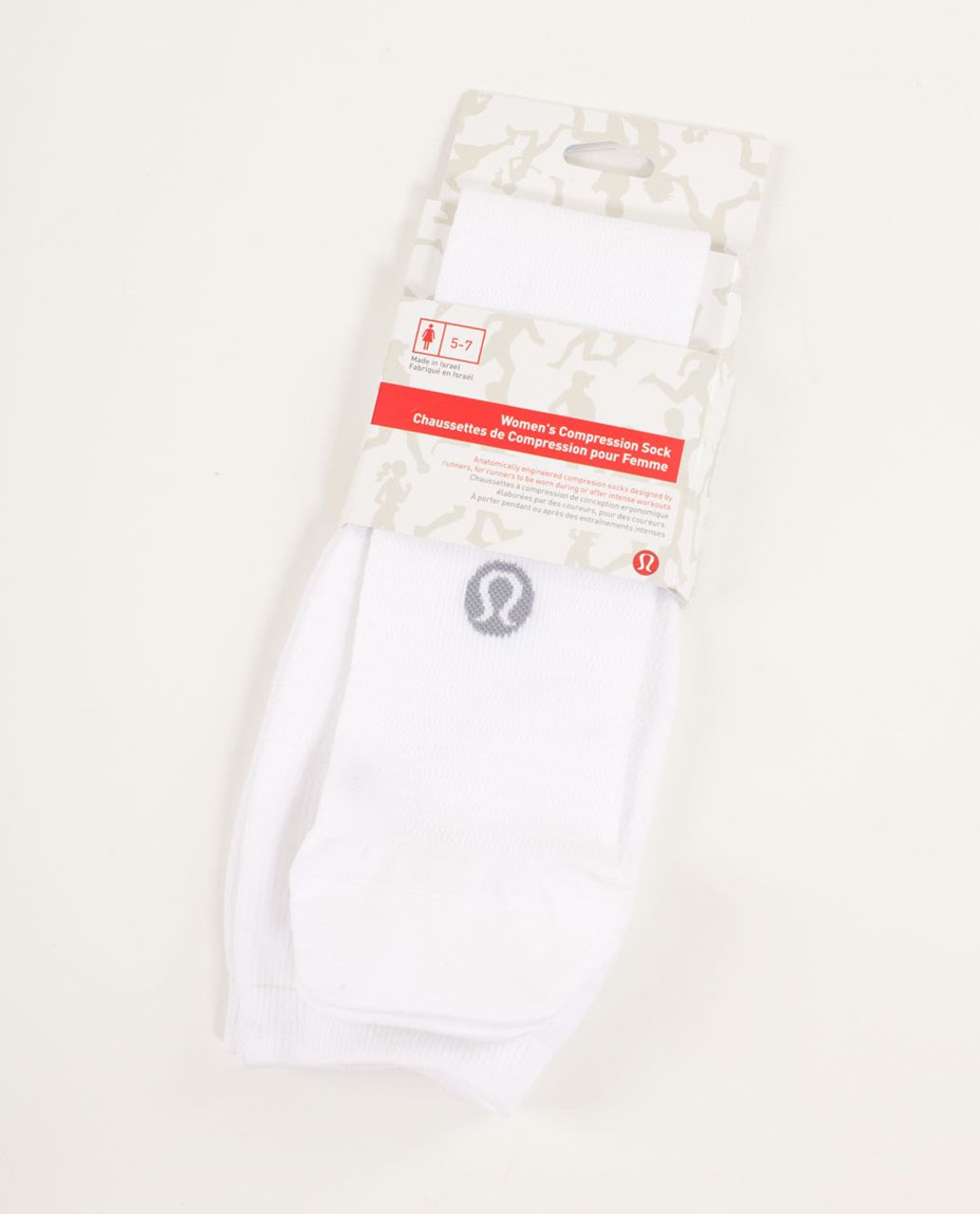 Lululemon Women's Compression Sock - White