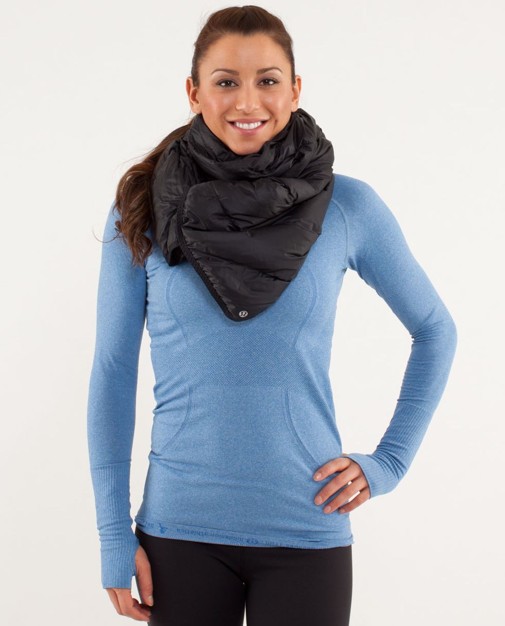 Lululemon What The Fluff Scarf - Black