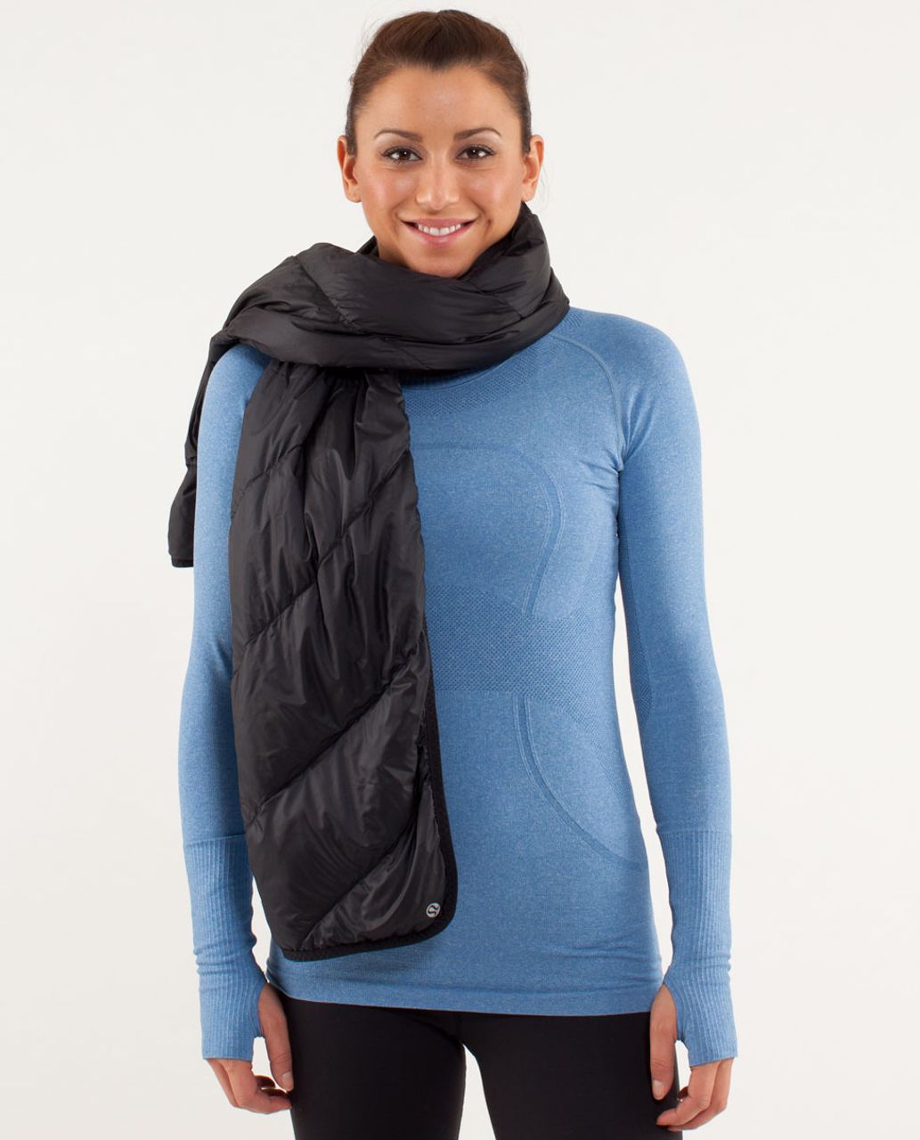 Lululemon What The Fluff Scarf - Black