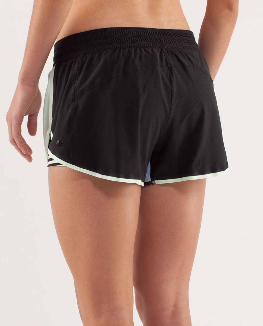 Lululemon Pump It Up Short - Black / Mint Moment / Polar Haze