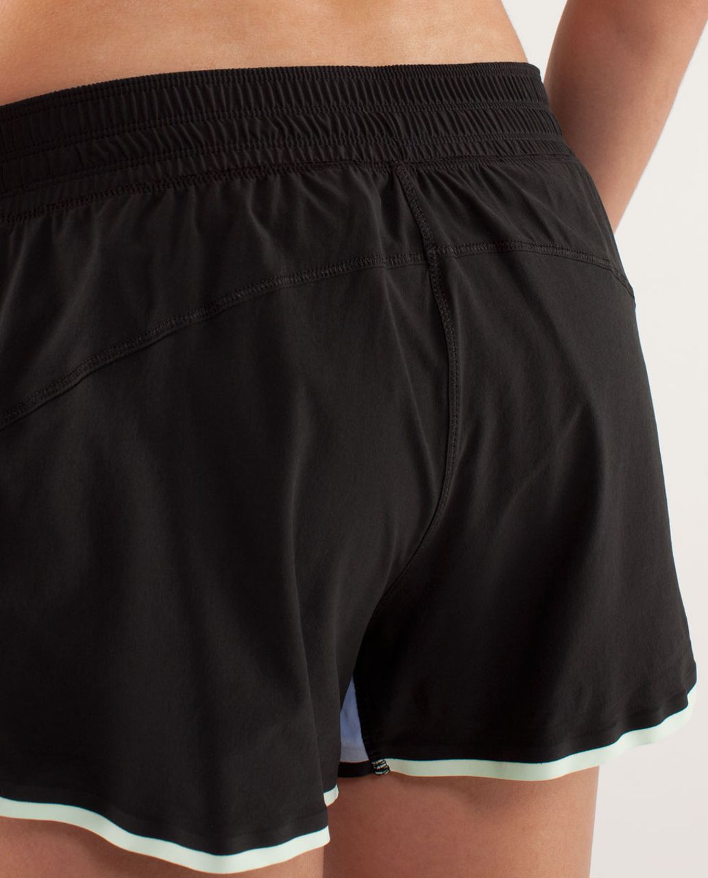 Lululemon Pump It Up Short - Black / Mint Moment / Polar Haze