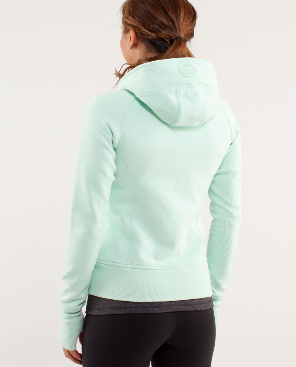 seafoam green sweatshirt