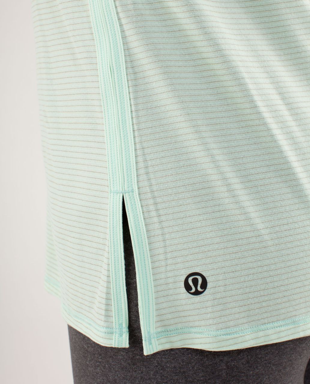 Lululemon Not So Basic Gym Tee - Mint Moment