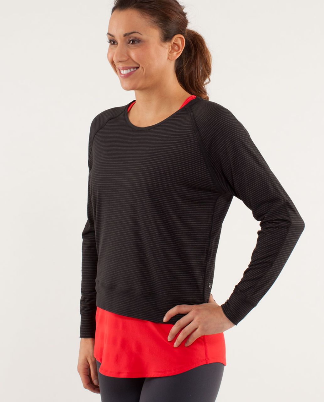 Lululemon Techni-Cool Long Sleeve - Black