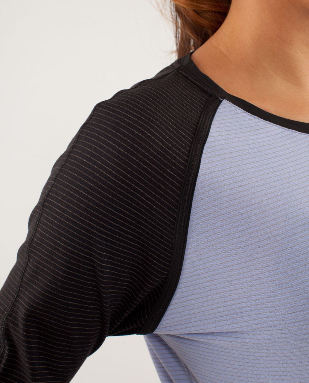 Lululemon Techni-Cool Long Sleeve - Polar Haze / Black