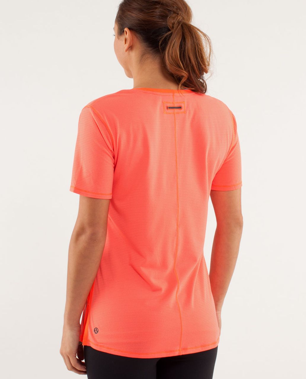 Lululemon Not So Basic Gym Tee - Light Flare