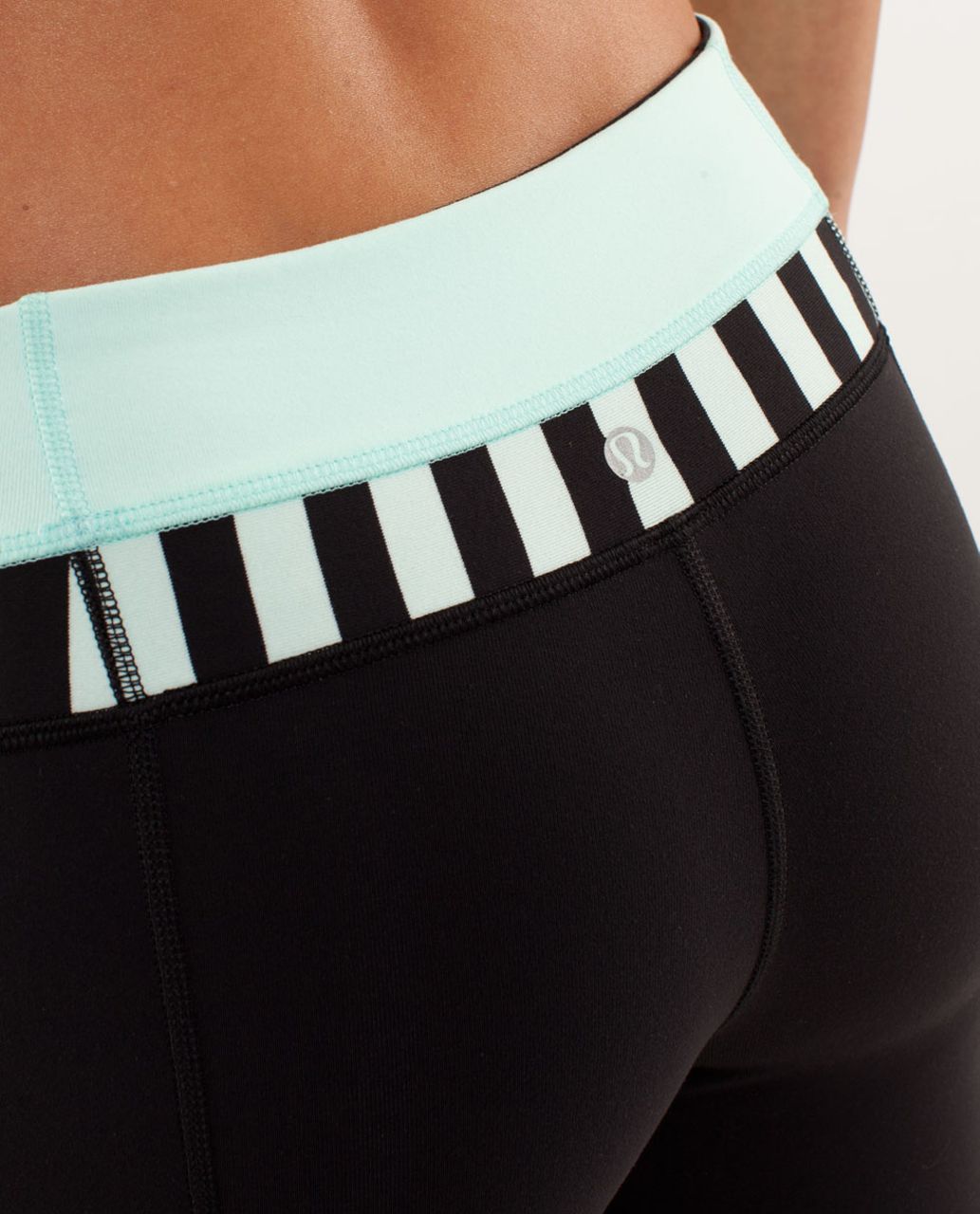 Lululemon Groove Pant *New (Tall) - Black / Mint Moment / Sea Stripe Mint Moment Black