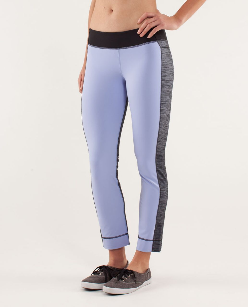 LULULEMON Root Chakra Cropped Pant Spring Has Sprung Multi / Black