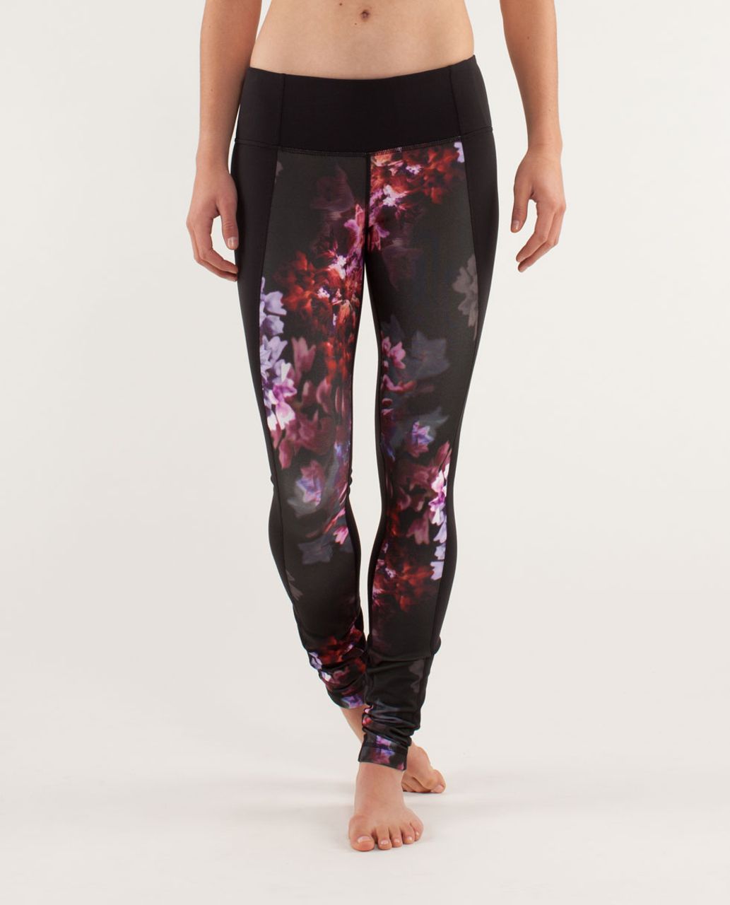 Lululemon Wunder Under Pant *Colour Blocked - Spring Has Sprung Multi / Black