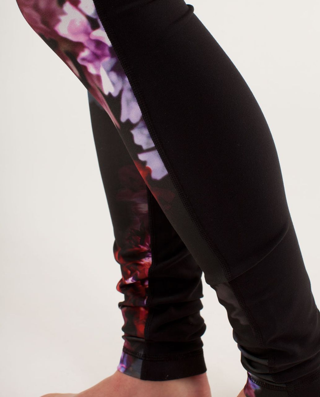 Lululemon Wunder Under Pant *Colour Blocked - Spring Has Sprung Multi /  Black - lulu fanatics