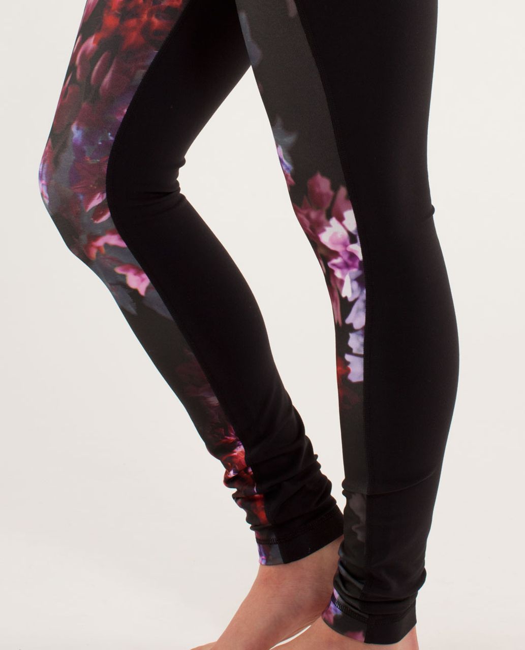 Lululemon Wunder Under Pant *Colour Blocked - Spring Has Sprung Multi /  Black - lulu fanatics