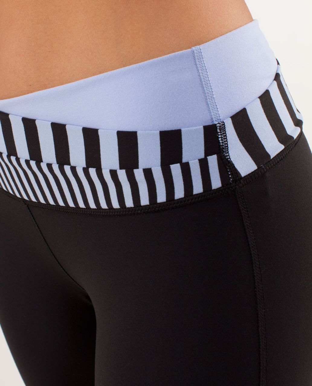 Lululemon Astro Pant (Regular) - Black / White / Quiet Stripe