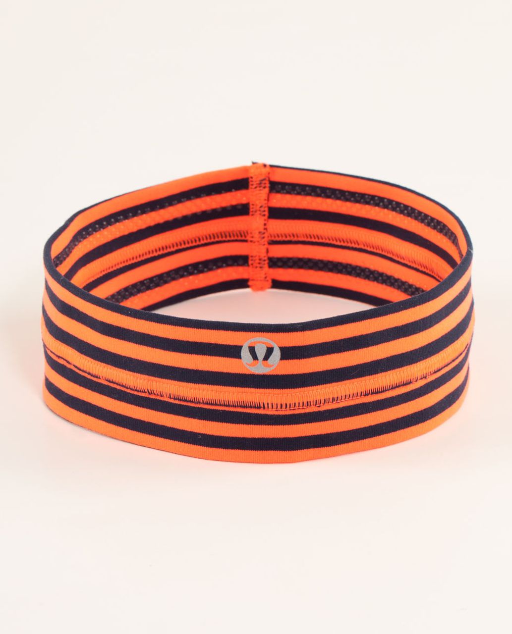 Lululemon Fly Away Tamer Headband - Classic Stripe Light Flare Inkwell