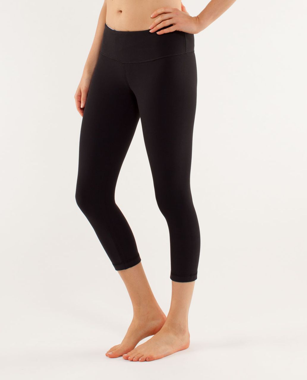 Lululemon Wunder Under Pant - Black / Quilting Winter 8 - lulu fanatics