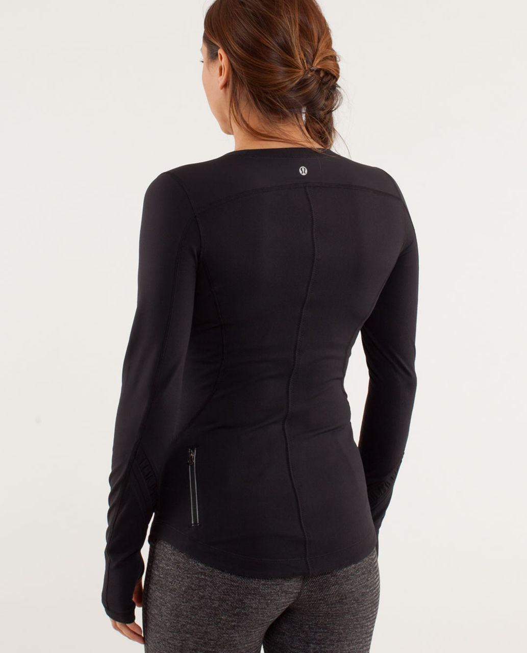 Lululemon Run:  Reflect Long Sleeve - Black