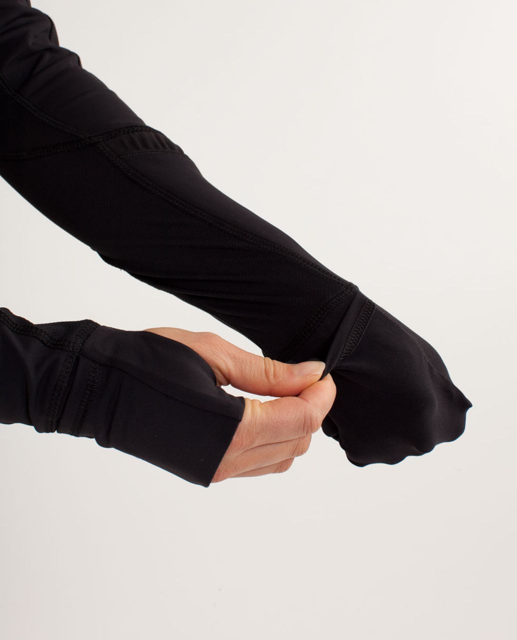 Lululemon Run:  Reflect Pullover - Black