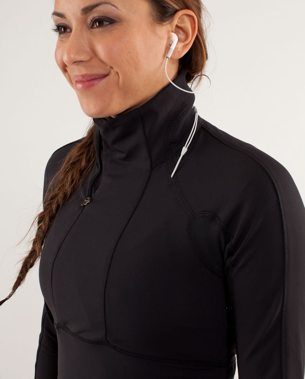 Lululemon Run:  Reflect Pullover - Black