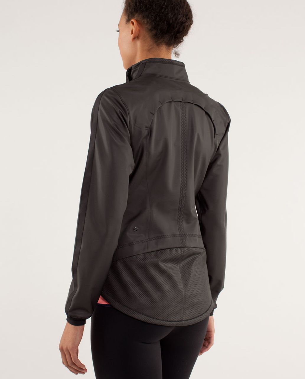 Lululemon Run:  Reflective Jacket - Black