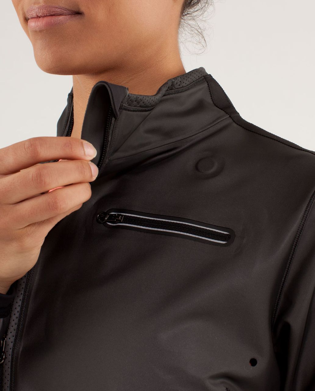 Lululemon Run:  Reflective Jacket - Black