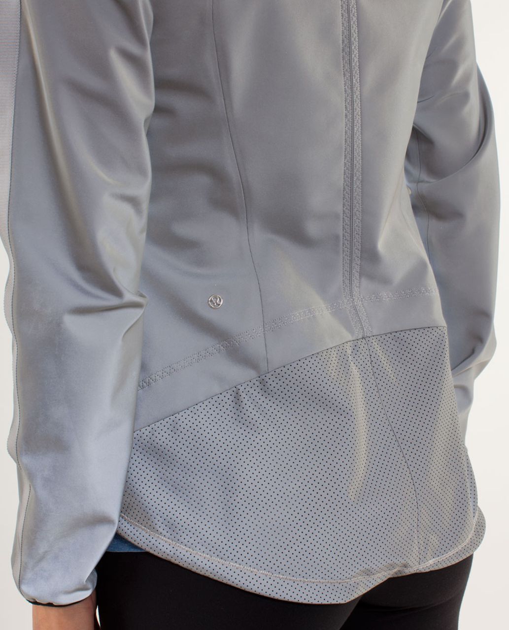 Lululemon Run:  Reflective Jacket - Silver