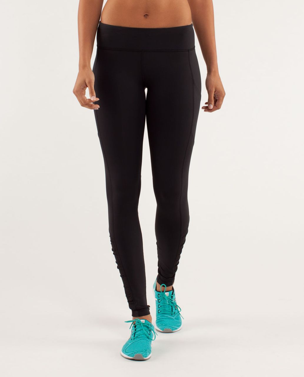 Lululemon Tech Mesh Tight - Black - lulu fanatics