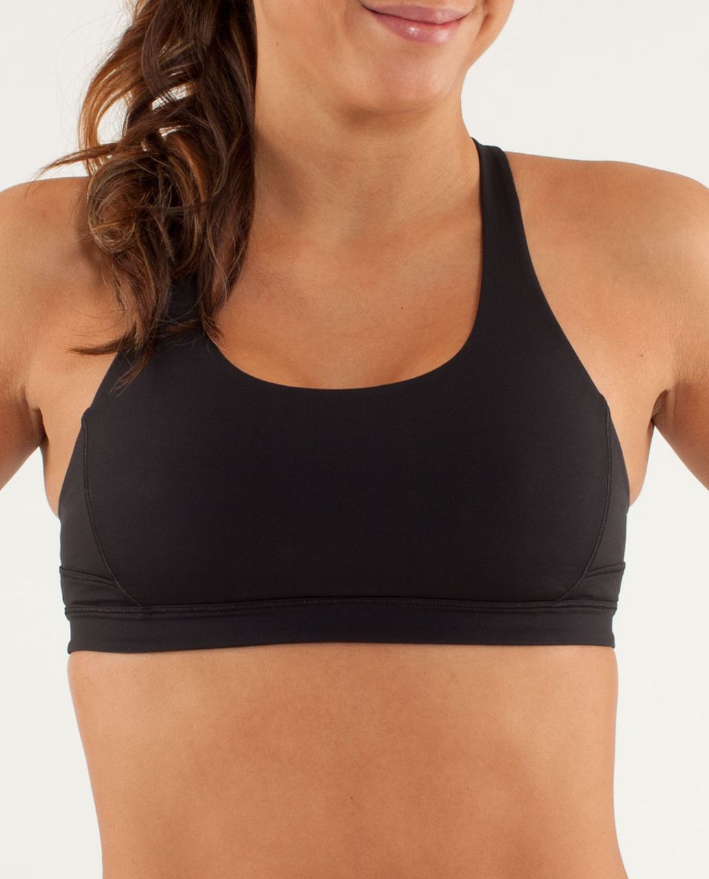 Lululemon Run:  Top Speed Bra - Black