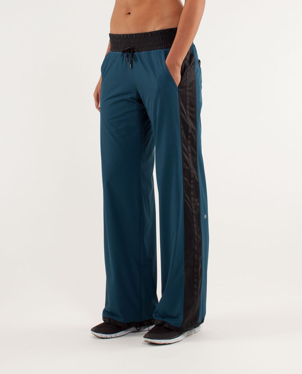 Lululemon Run:  Right Round Pant - Alberta Lake / Black