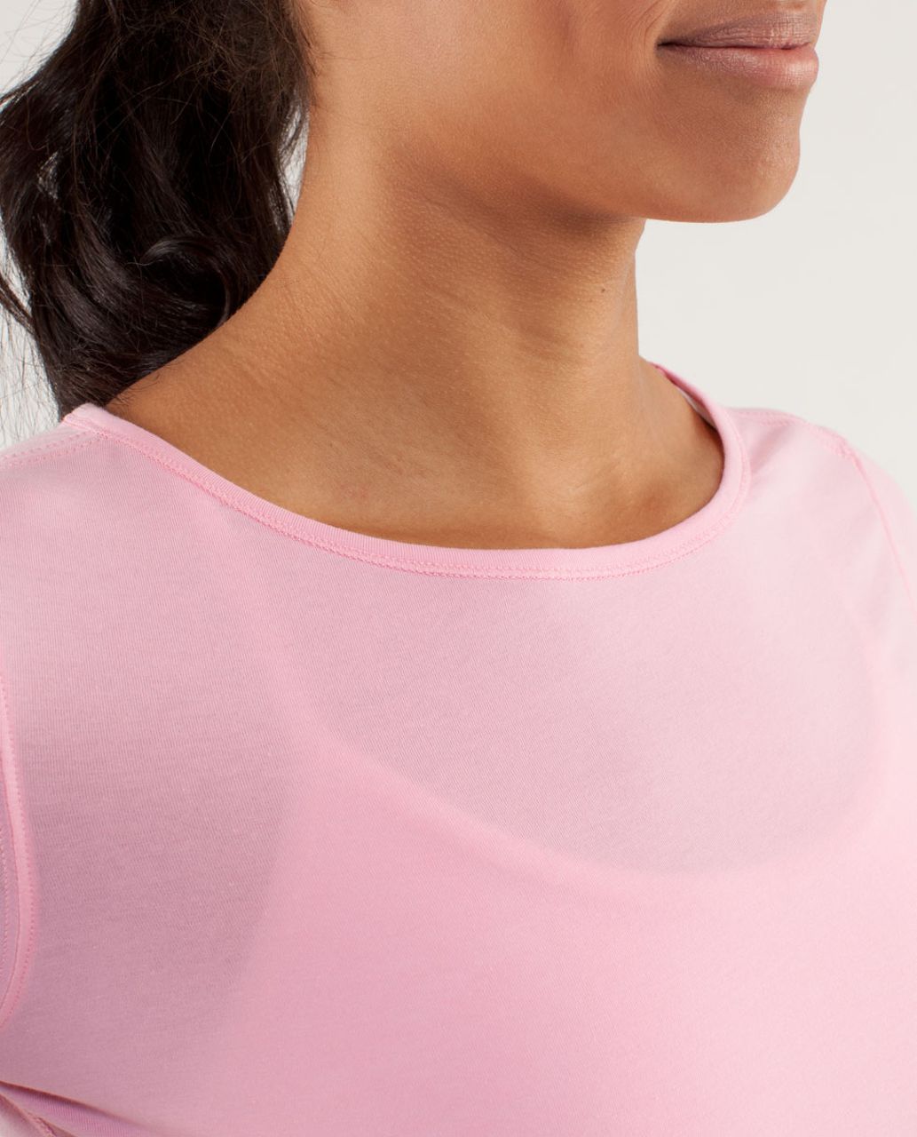 Lululemon Devotion Long Sleeve Tee - Pink Shell