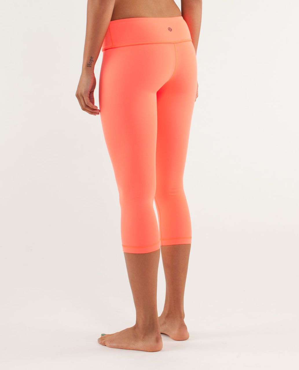 Lululemon Wunder Under Crop *Silver - Light Flare