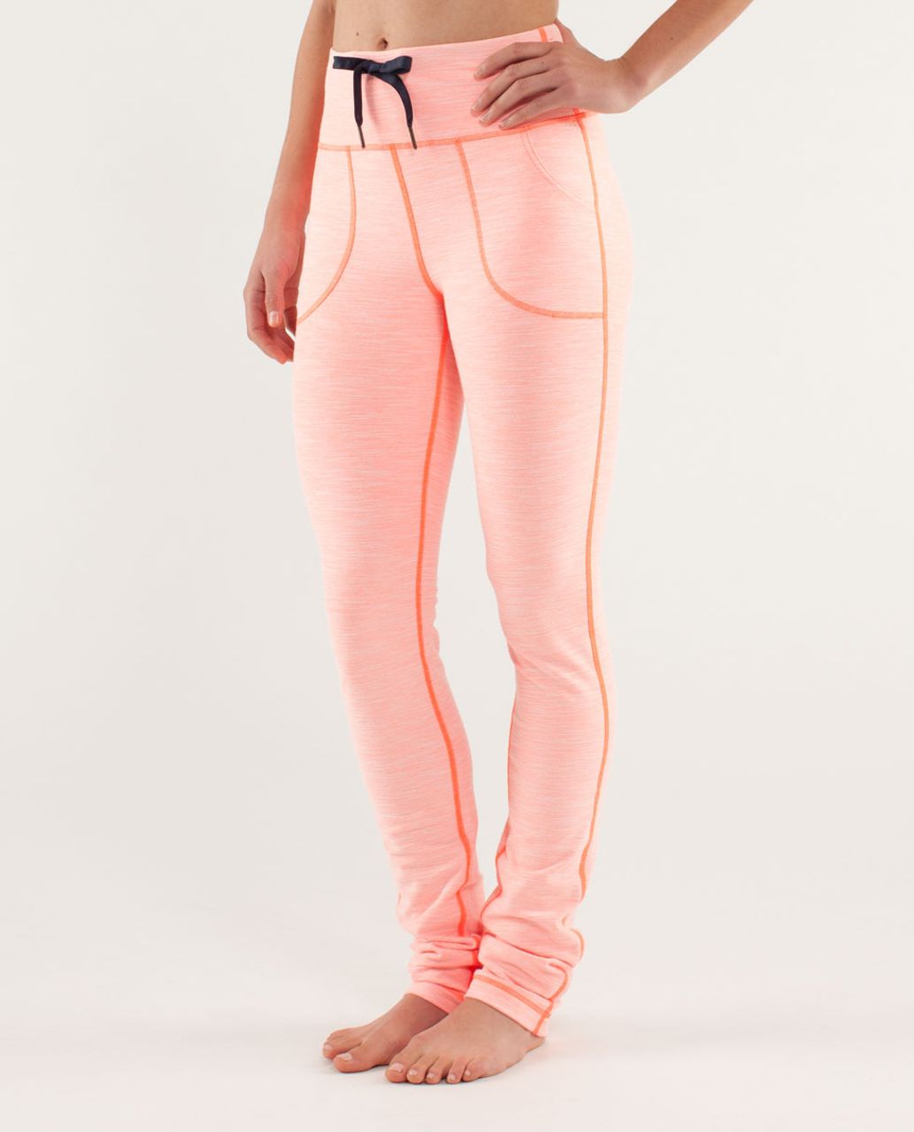 Lululemon Skinny Will Pant - Reversible Slub Denim Light Flare