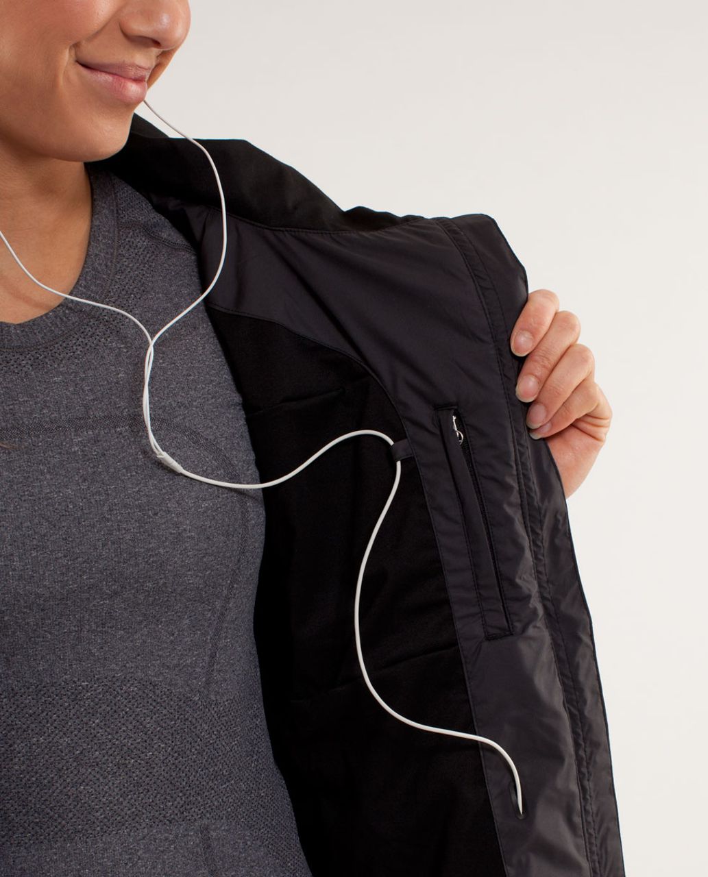 Lululemon Run:  Get Up And Glow Jacket - Spring Has Sprung Multi / Black