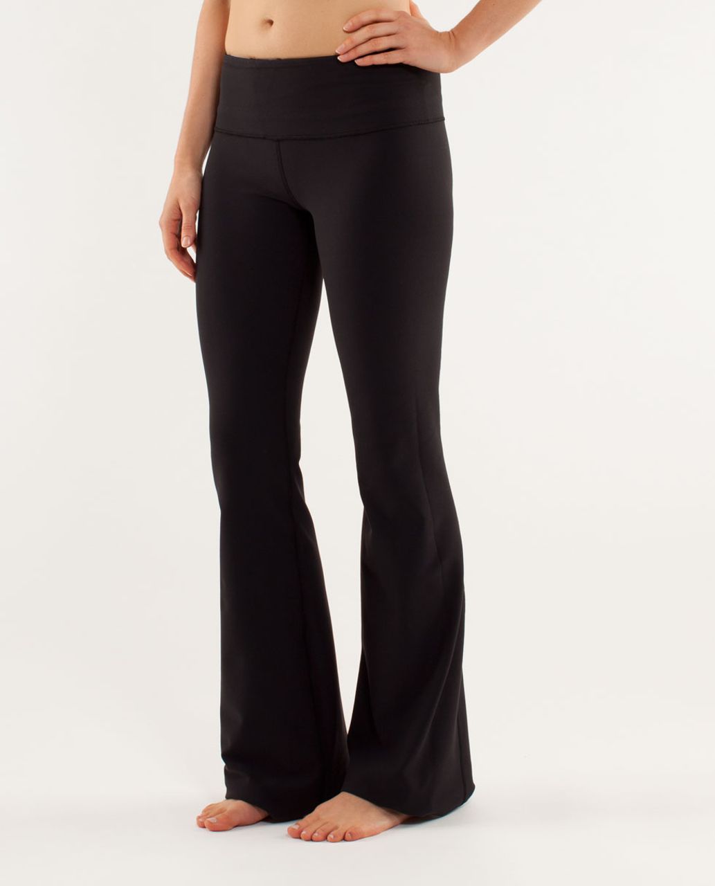 Lululemon Groove Pant *New (Regular) - Black / Quilting Winter 15 / Polar Haze