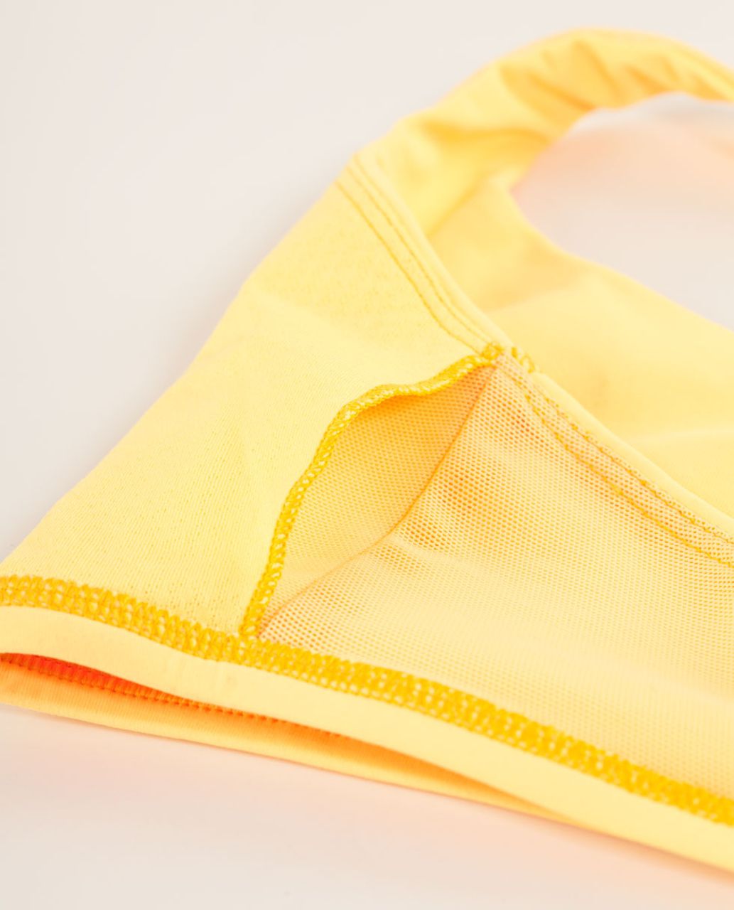 Lululemon Free To Be Bra - Burning Yellow