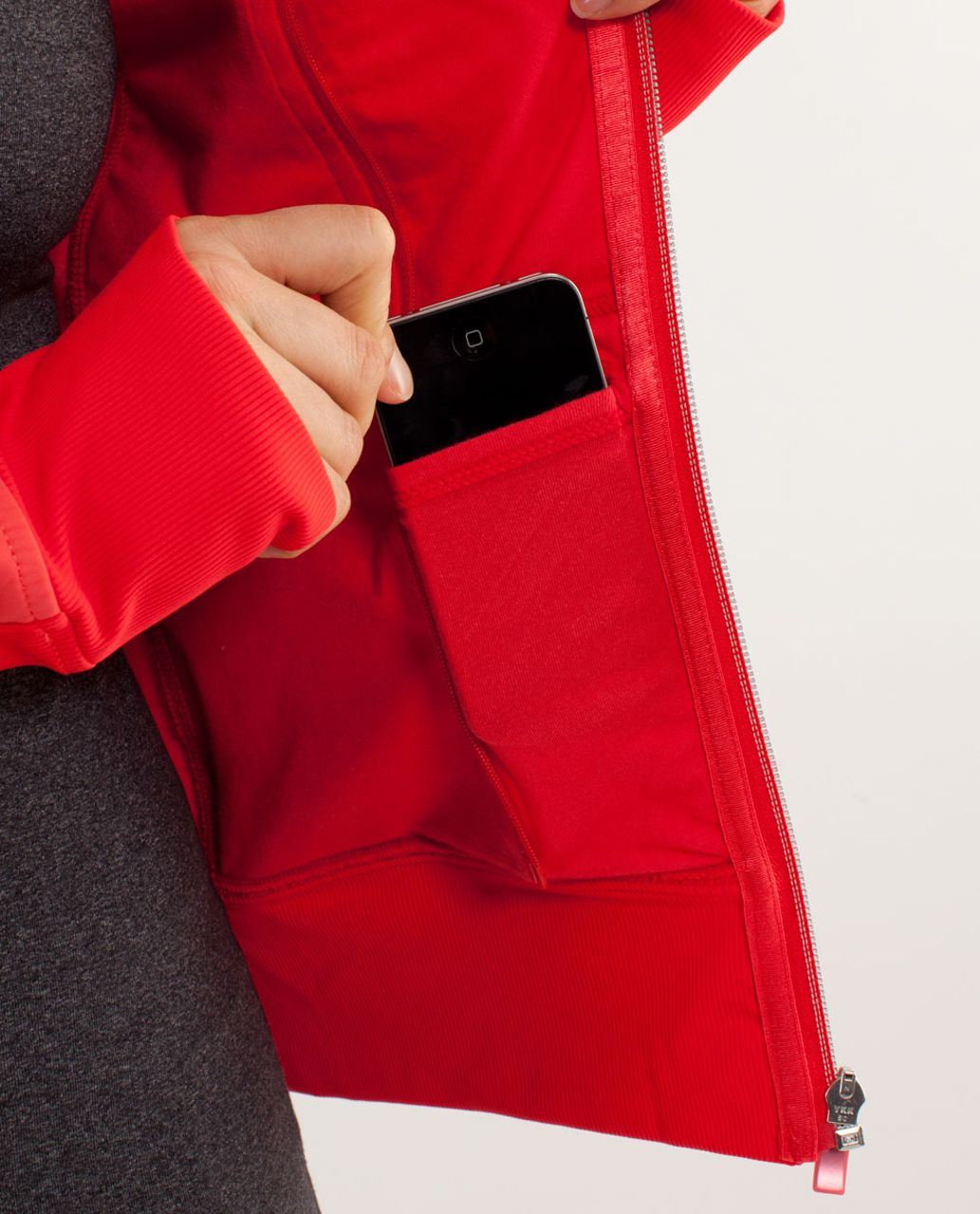 Lululemon Uba Hoodie *Softshell - Love Red