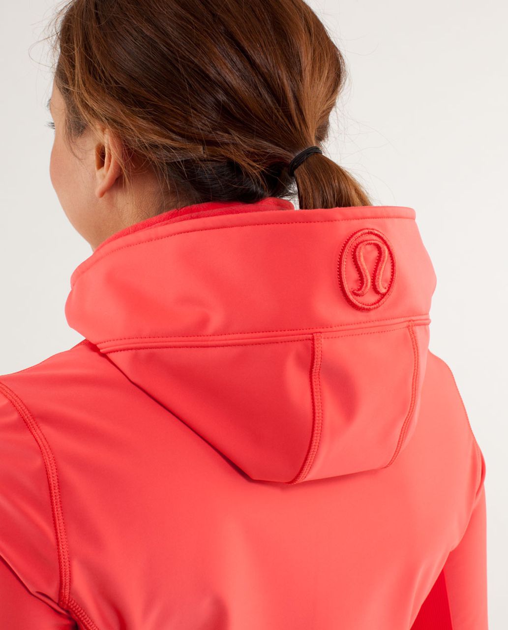 Lululemon Uba Hoodie *Softshell - Love Red