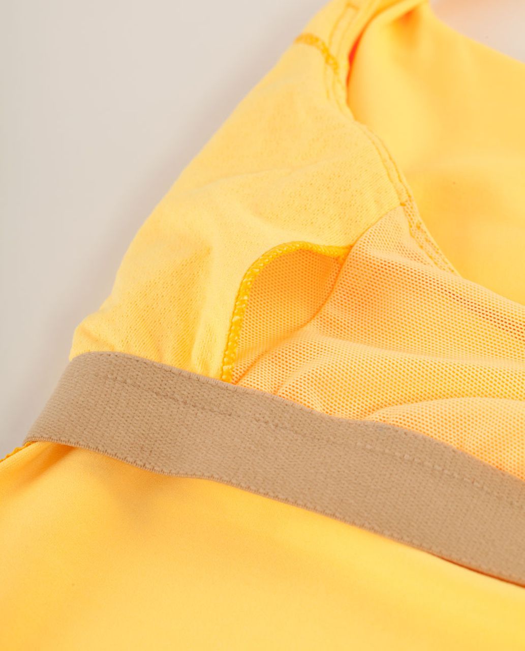 LULULEMON FREE TO BE BRA YELLOW GYM