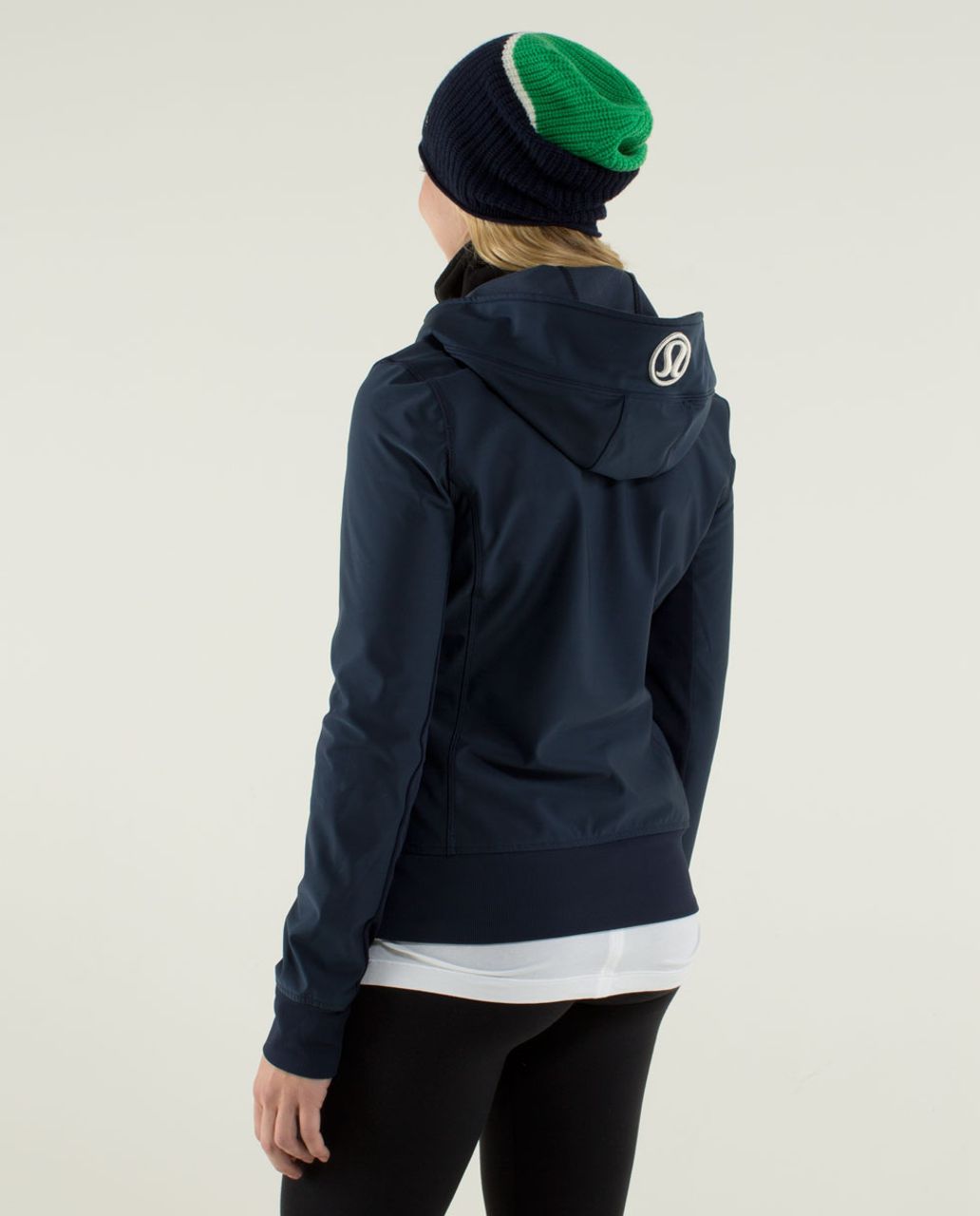 Lululemon Uba Hoodie *Softshell - Inkwell / Black