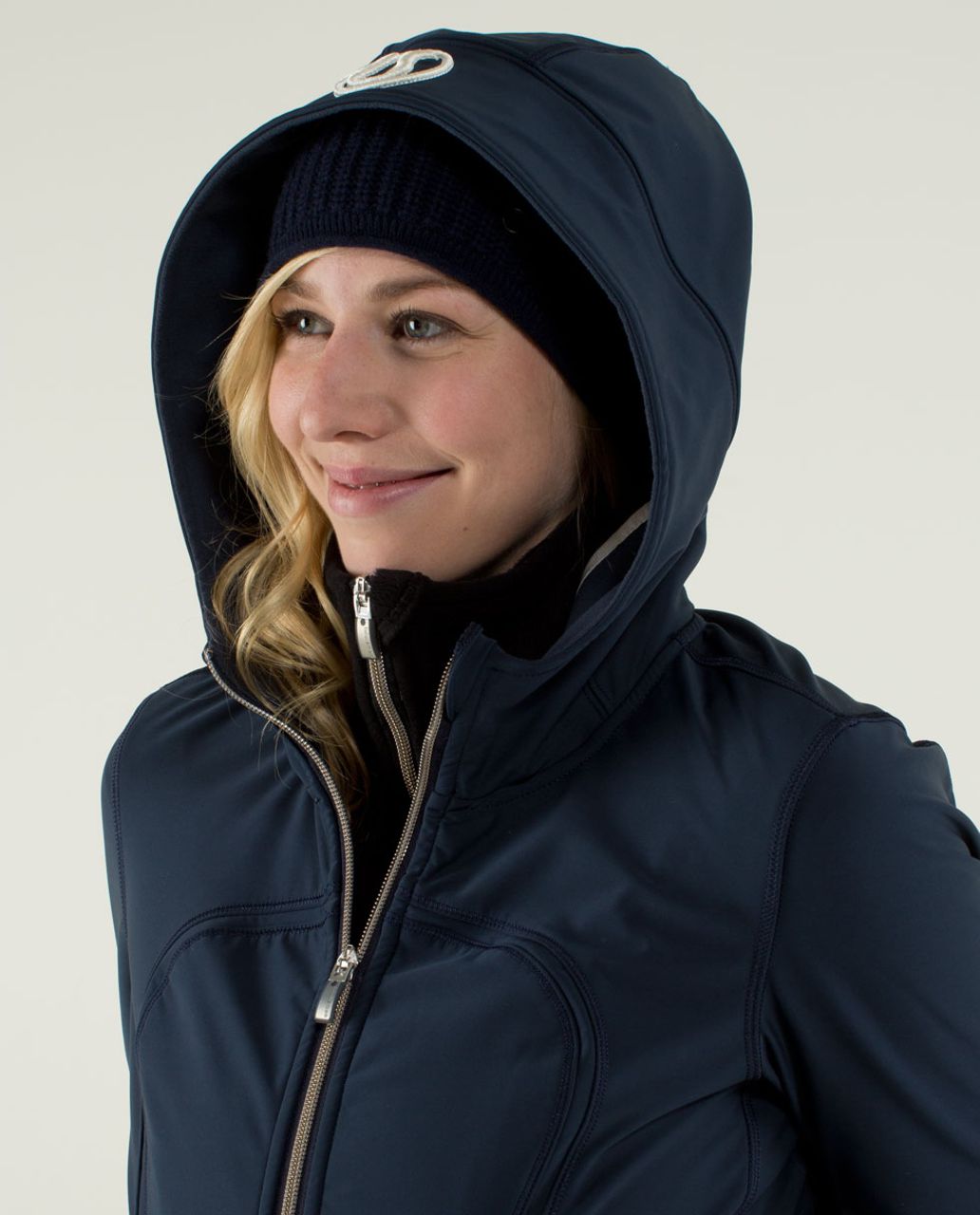 Lululemon Uba Hoodie *Softshell - Inkwell / Black