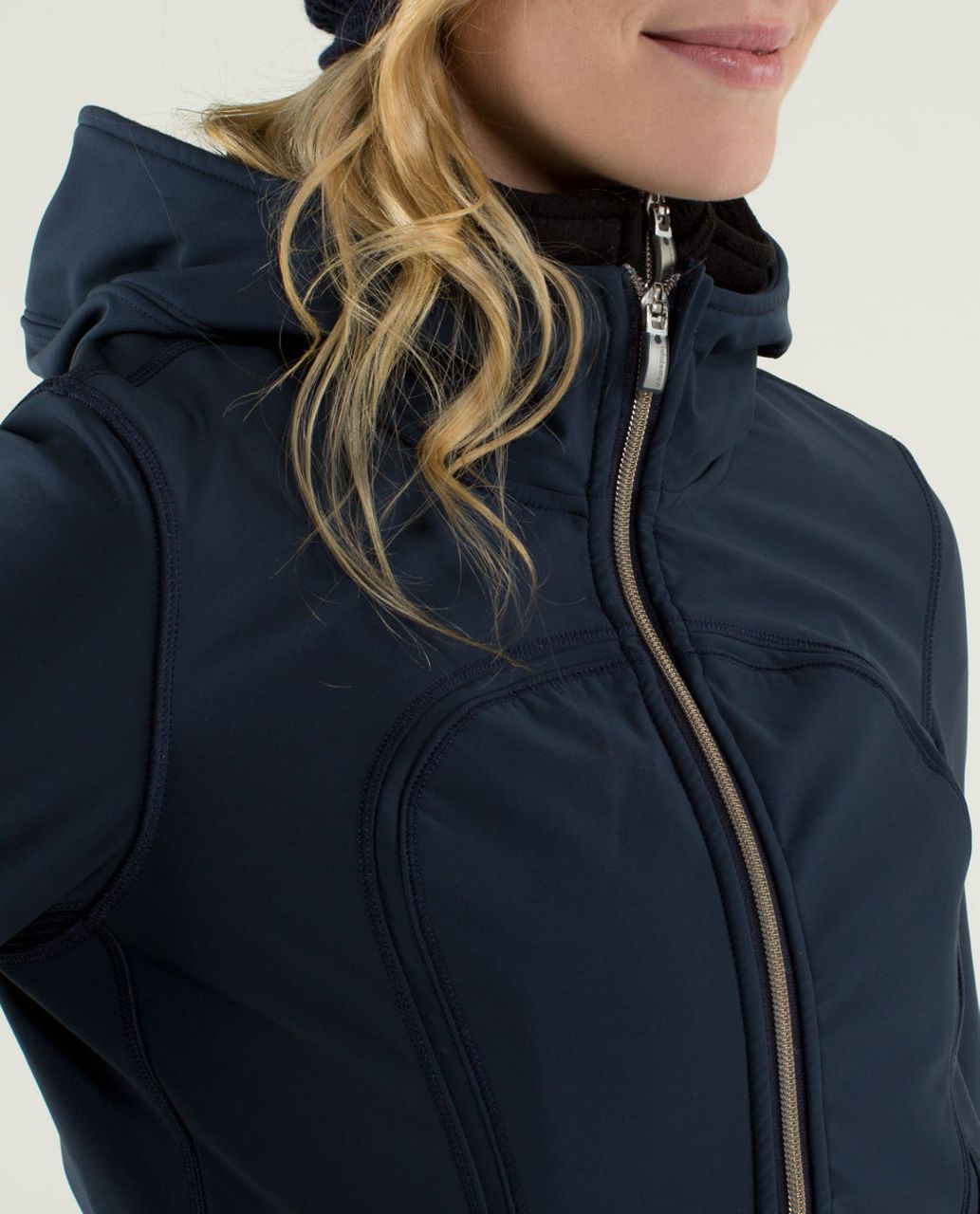 Lululemon Uba Hoodie *Softshell - Inkwell / Black