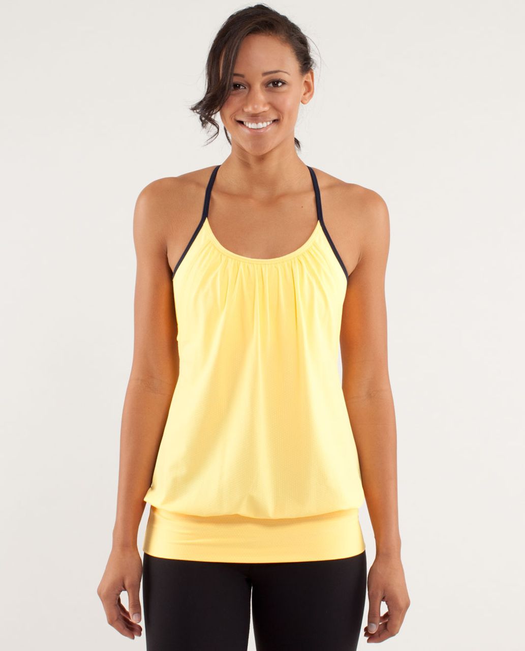 Lululemon No Limits Tank - Burning Yellow - lulu fanatics