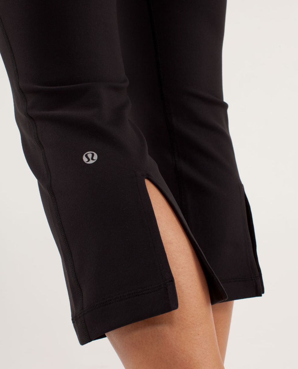 Lululemon Gather & Crow Crop - Black / Polar Haze / Sea Stripe Polar Haze Black