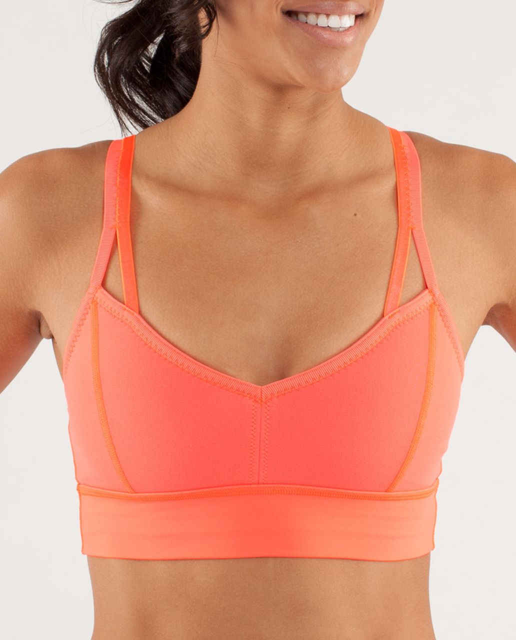 Lululemon Flip Your Dog Bra - Light Flare