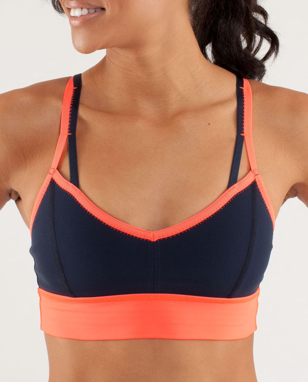 Lululemon Flip Your Dog Bra - Inkwell / Light Flare