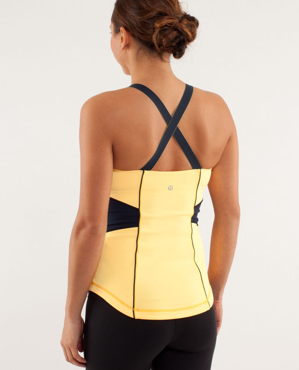 Lululemon Work It Out Tank - Burning Yellow