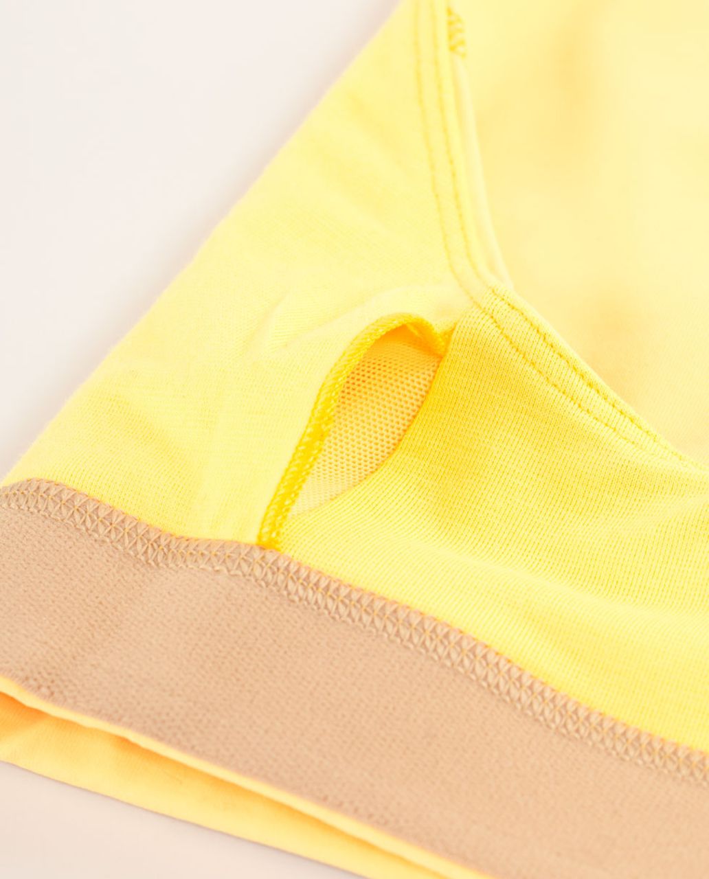 Yellow sport bra 