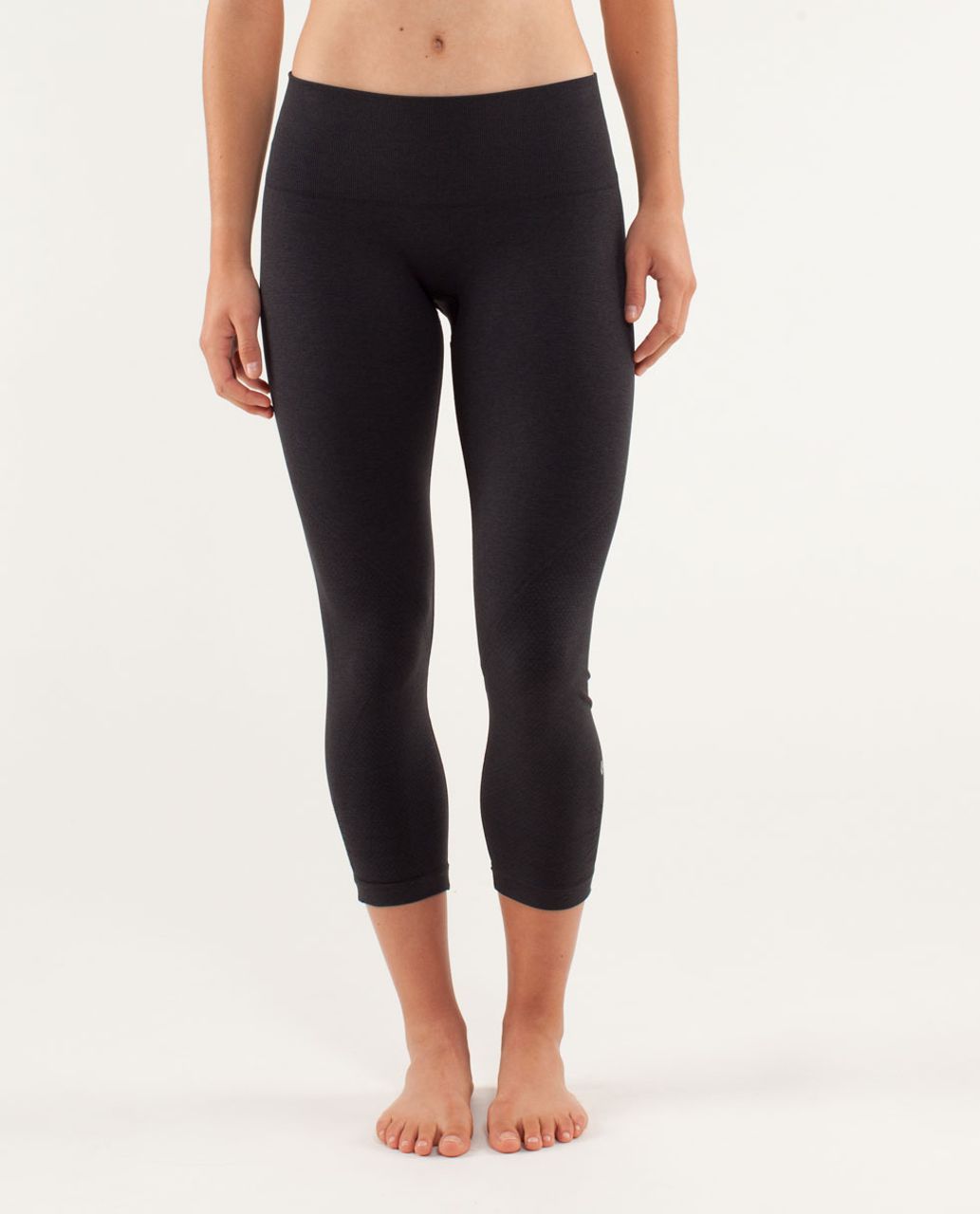 Lululemon Ebb And Flow Crop II - Black - lulu fanatics