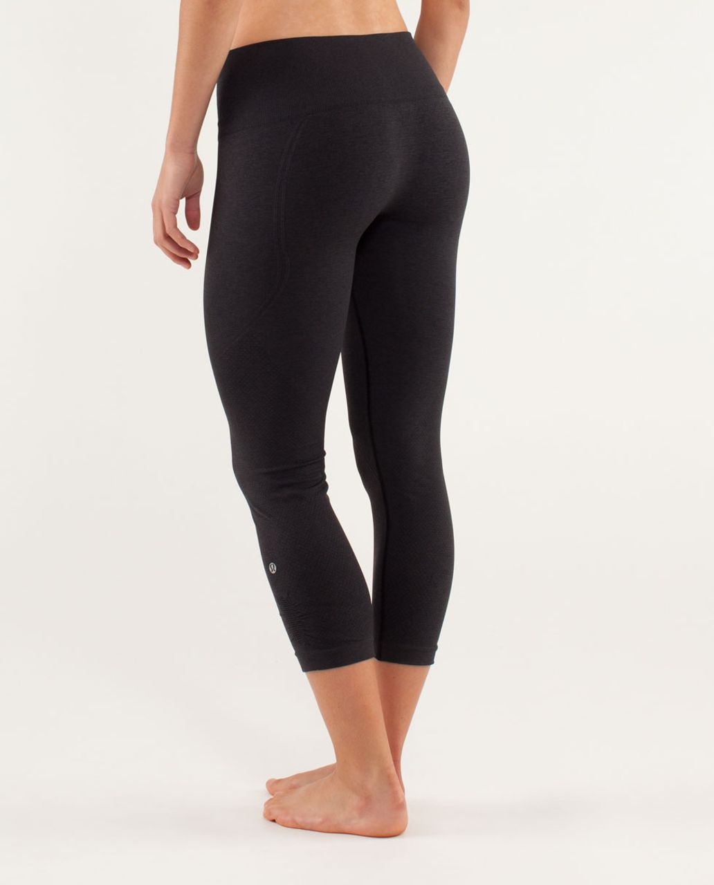 Lululemon Ebb And Flow Crop II - Black - lulu fanatics