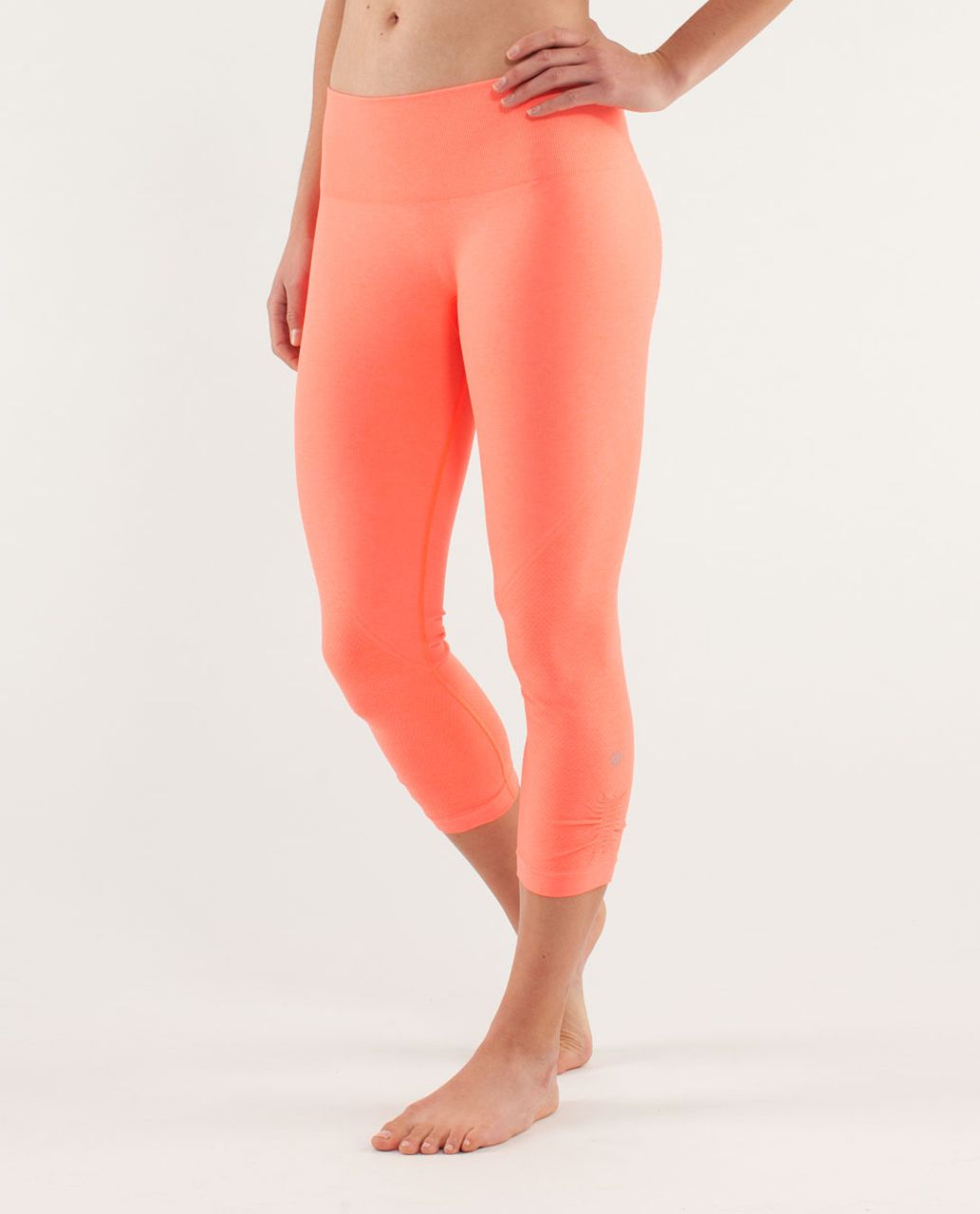 Lululemon Ebb And Flow Crop II - Light Flare - lulu fanatics