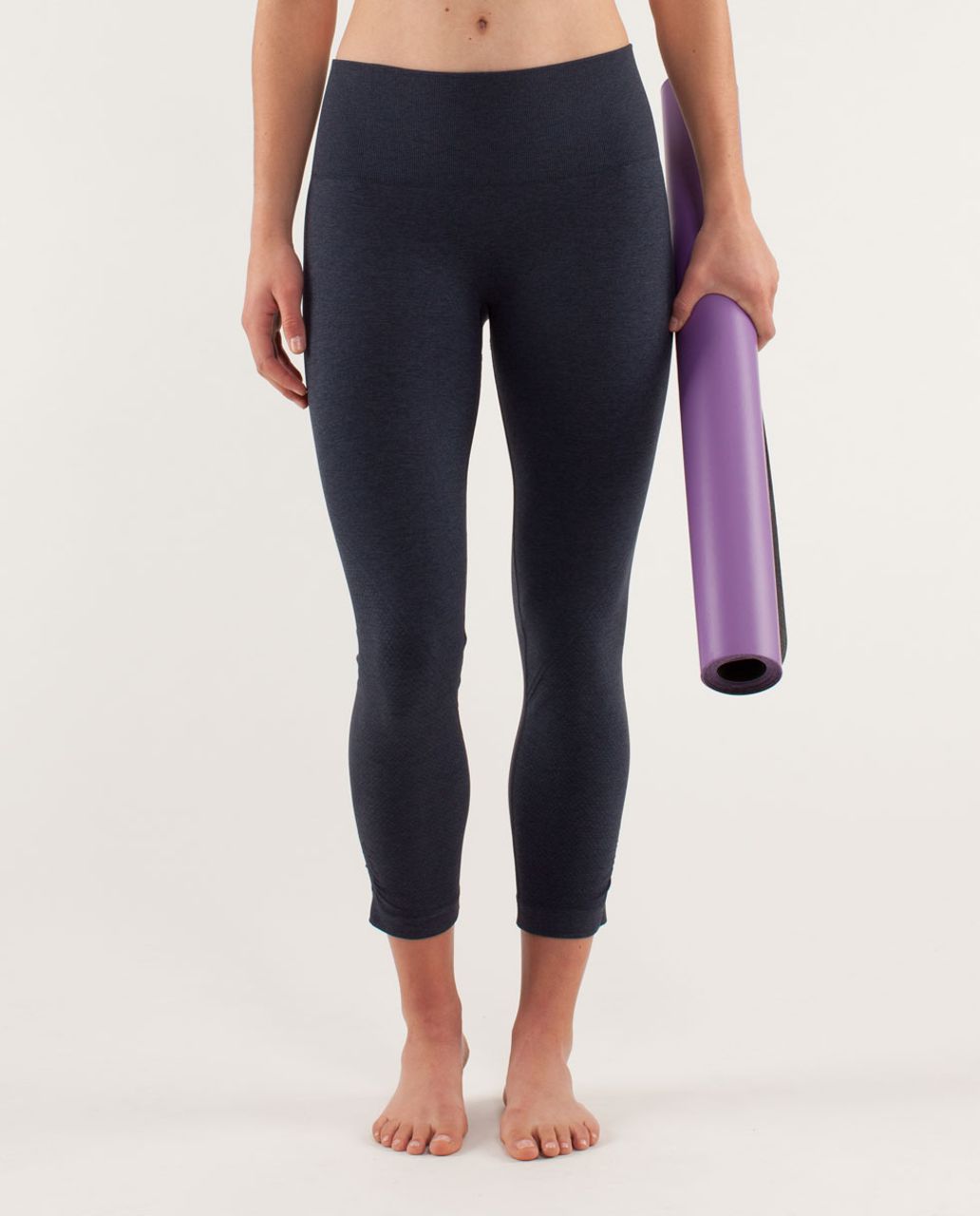 Lululemon Ebb And Flow Crop II - Inkwell